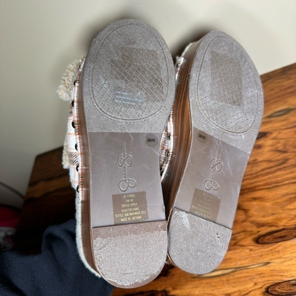 NEW JESSICA SIMPSON Cyriss Cozy Open Toe Platform Sandals - Picture 12 of 12